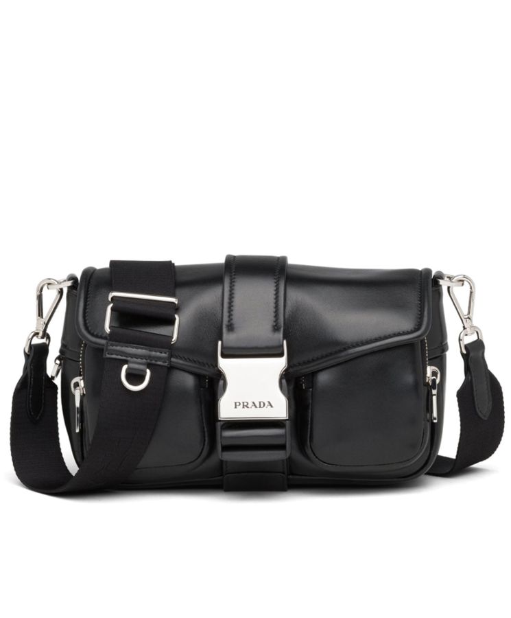 Pra.-da Pocket Nappa Leather Bag 1BD295