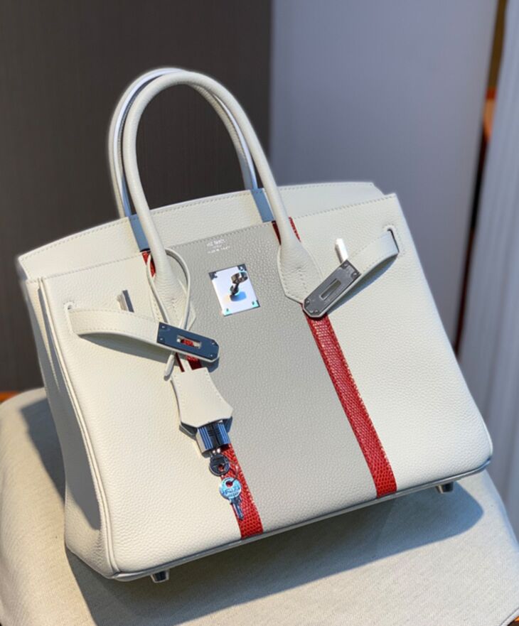 Her..mes Birkin 30 Club Cream