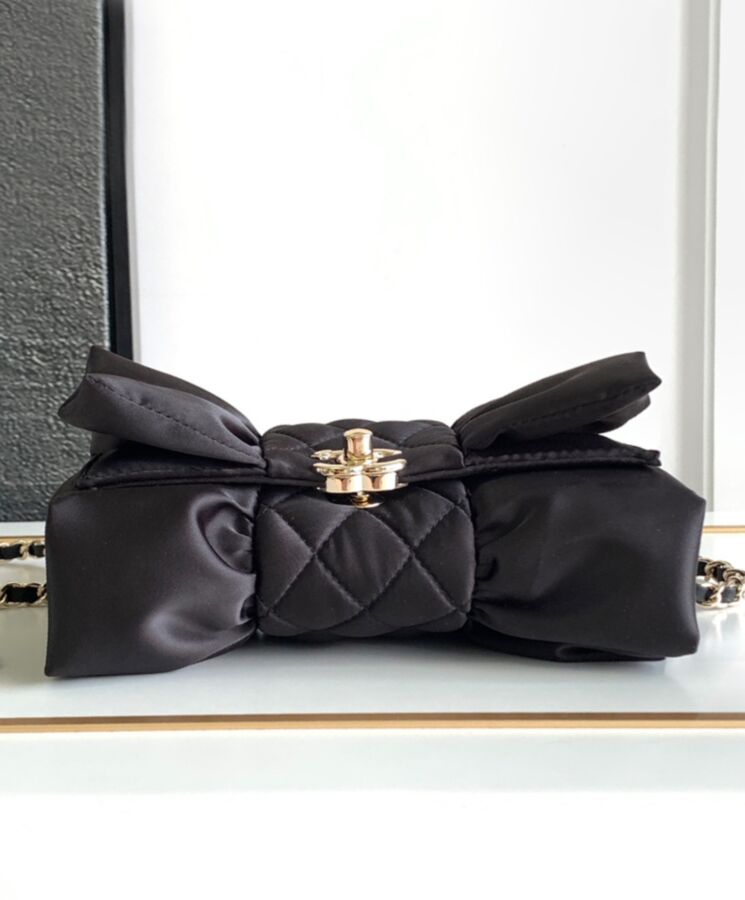 Cha.nel Clutch AS4098 Black