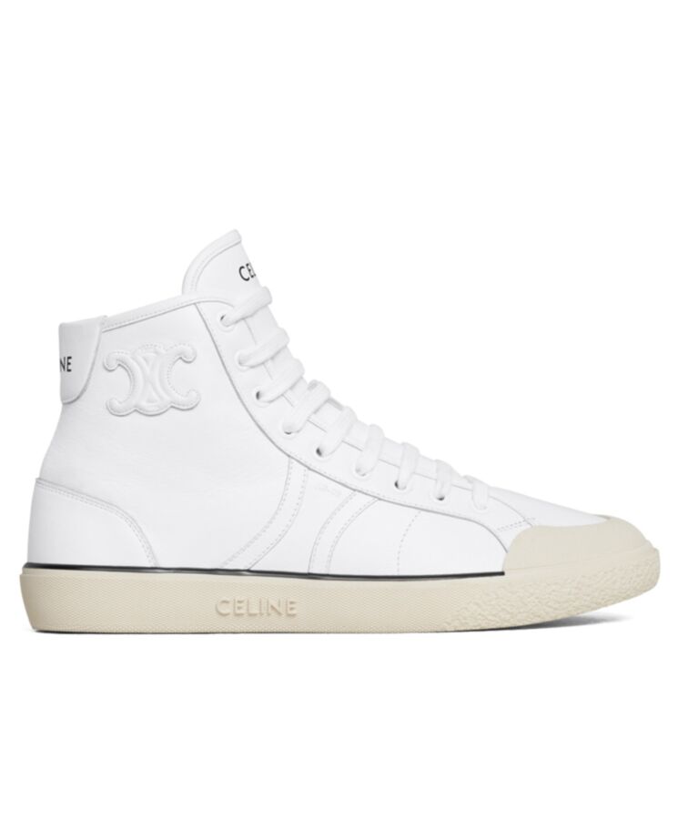 Ce.line Unisex As-02 Mid Low Lace-Up Ce.line Alan Sneakers White