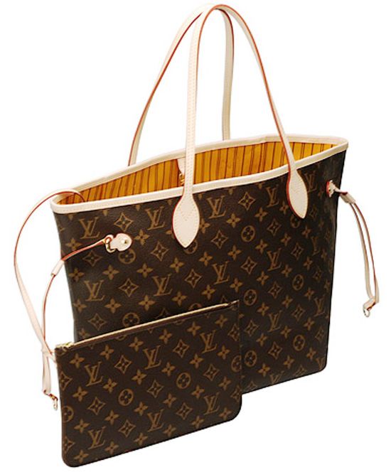 L.*V Monogram Neverfull M40997 Yellow